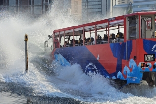 【D801】水陸両用バス スカイダック横浜 みなとハイカラコース