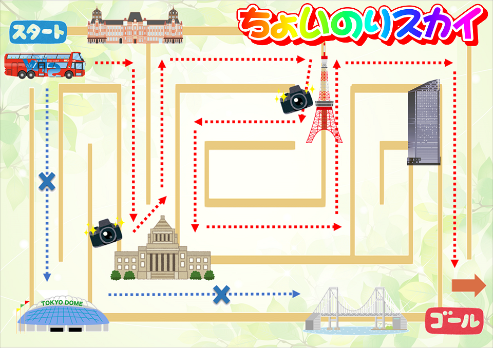 【期間限定】ちょいのりスカイ(7/16~9/19)