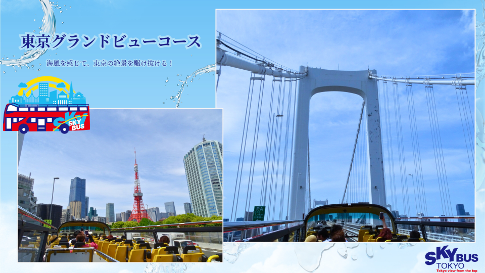 【ご好評につき運行延長】東京グランドビューコース、6月土日も運行決定!