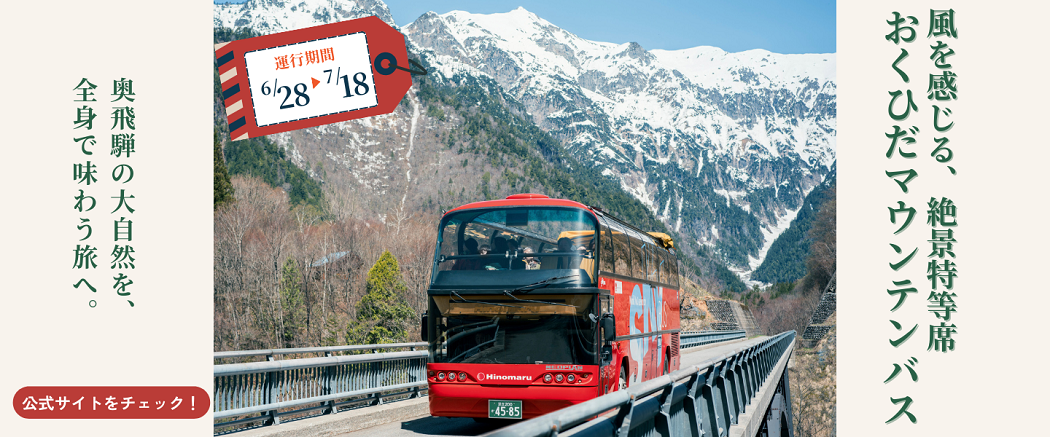 おくひだマウンテンバス