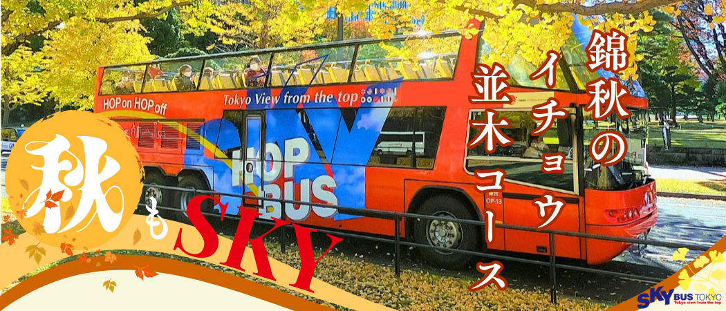 公式】SKY BUS(スカイバス)｜2階建て東京観光バス